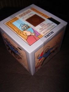 kuifje, blikken doos, Neuhaus