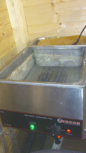 bain-marie, was smelten