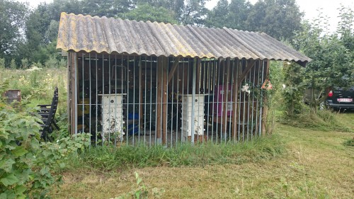 ecokasten, bijenstal