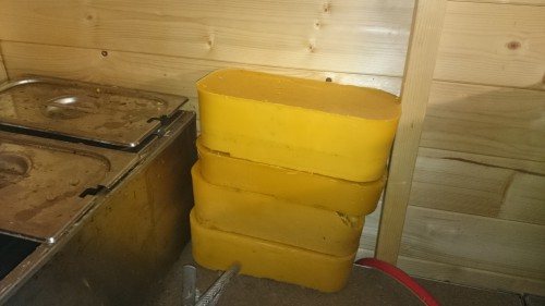 waszuivering, wasblokken