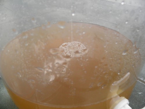 mede , mostfiltering, aëratie