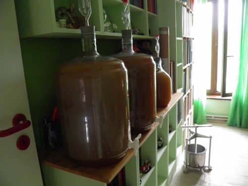 mede, gistingsflessen