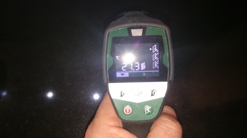 broedloos, temperatuursmeting bijenvolk