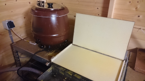 bain-marie, waswafels